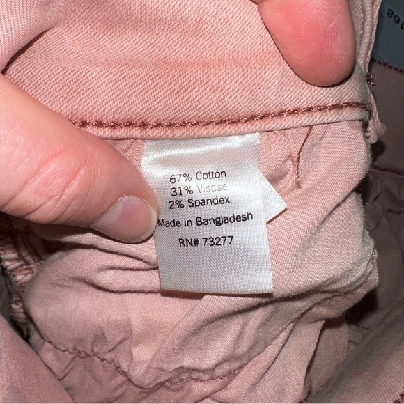 So low rise midi pink shorts - Picture 4 of 4